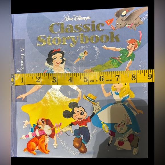 Walt Disney Classic Storybook A Treasury of Tales Hardcover Book Cinderella - Picture 7 of 7